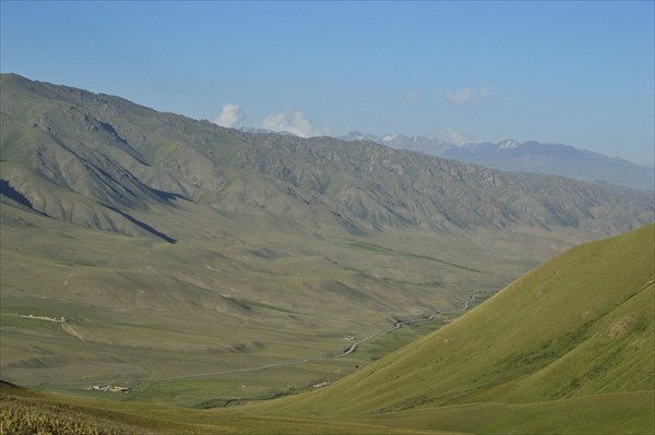 Вид с перевала Калмак-Ашу